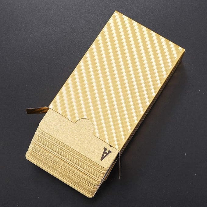 Gold Diamond Playing Cards for Magic, Poker, Teen Patti, Night Out Fun, Dollar Design Poker Playing Cards (Pack of 1)  I kartnovastore.com